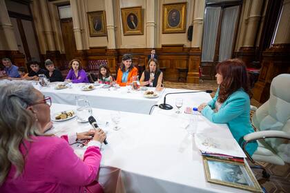 Despedida de Cristina Kirchner, en el Senado