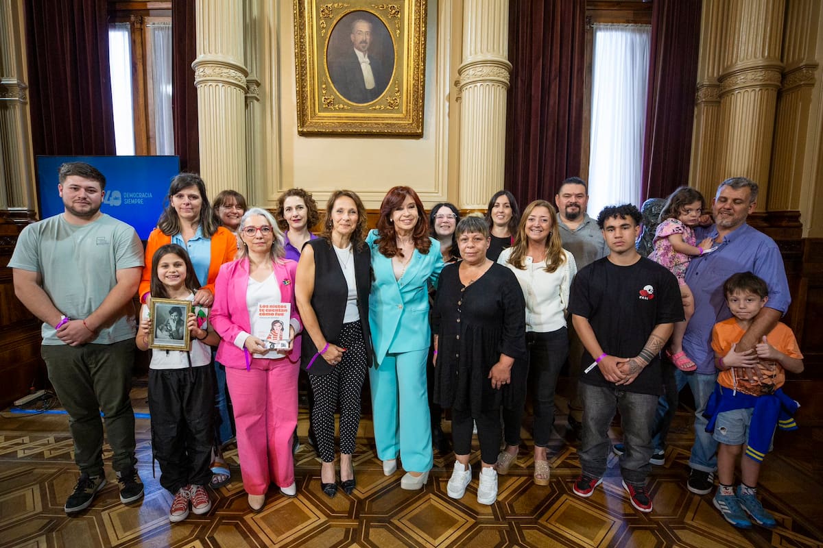 Despedida de Cristina Kirchner, en el Senado