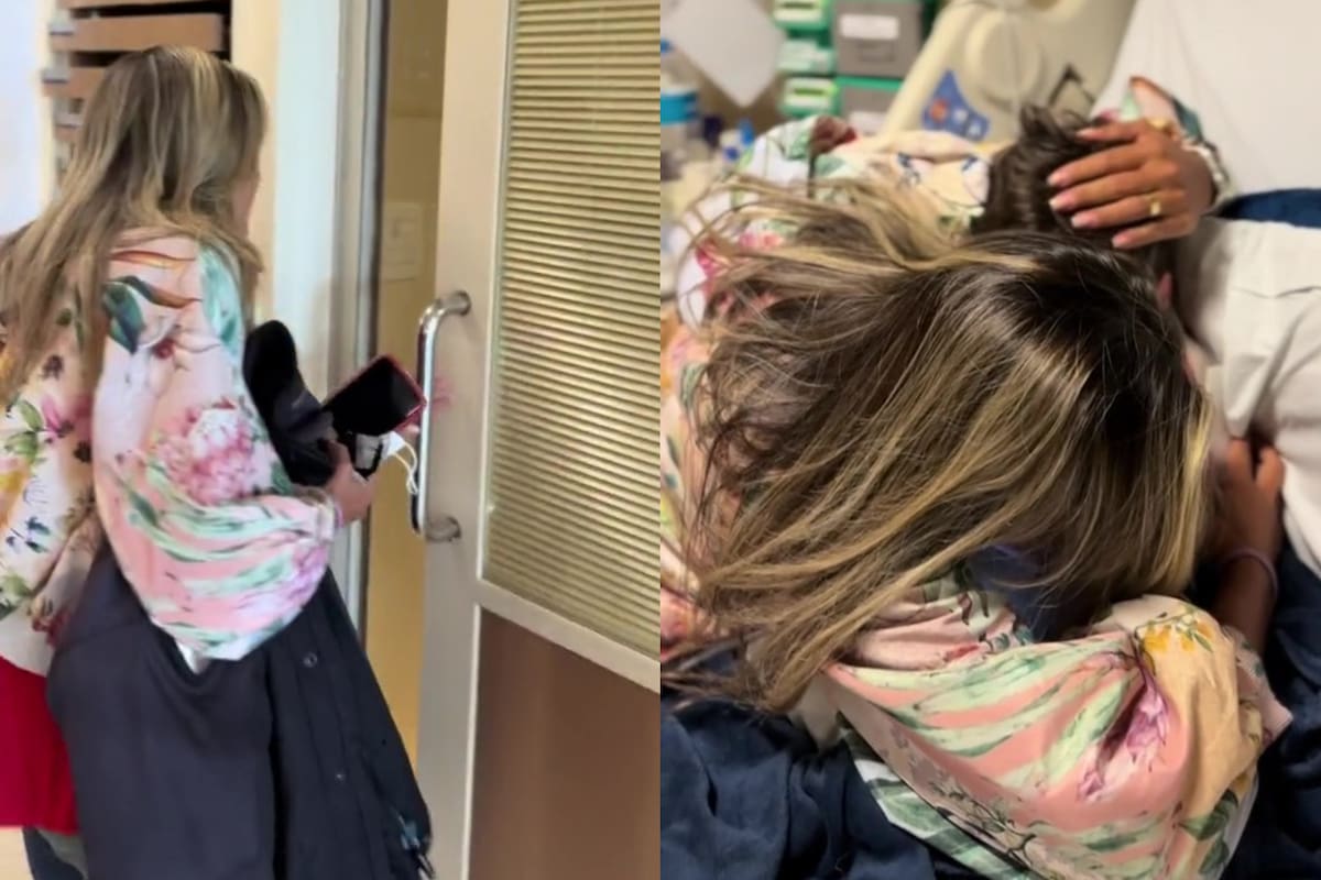 Despertó después de estar 16 días en coma, pidió por su mamá y el reencuentro fue emocionante