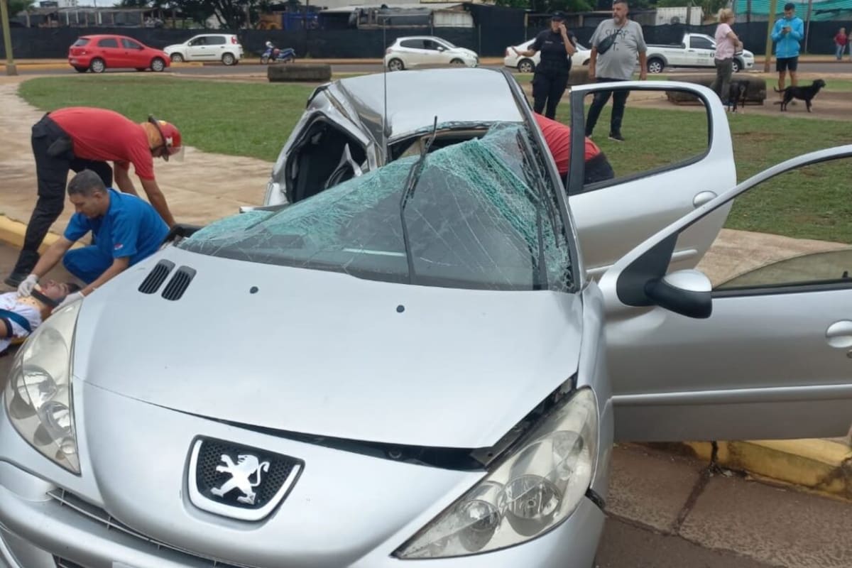 Despiste en la Costanera de Posadas.