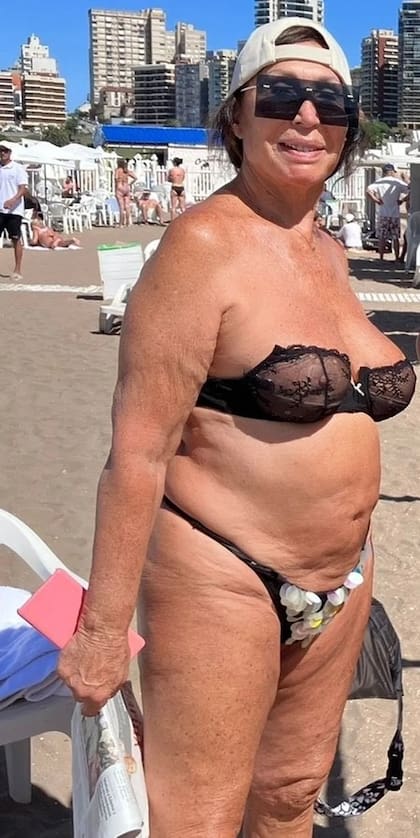Desprejuiciada. Hace algunos veranos generó revuelo cuando se atrevió a posar en bikini