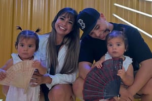 El video del emotivo reencuentro de Thiago Medina con sus dos hijas