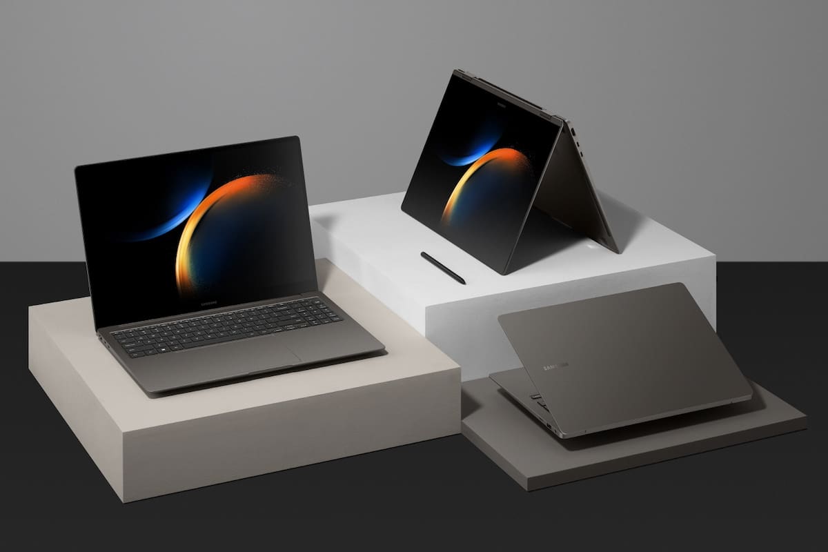 Después de diez años de ausencia, Samsung volvió a vender notebooks en el país a mediados del año pasado; esa línea de Galaxy Book3, fabricados en el país, esa la que se exportará a Uruguay y Paraguay