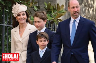 Junto a sus hijos, Kate y William fueron protagonistas de un Domingo de Pascua muy particular