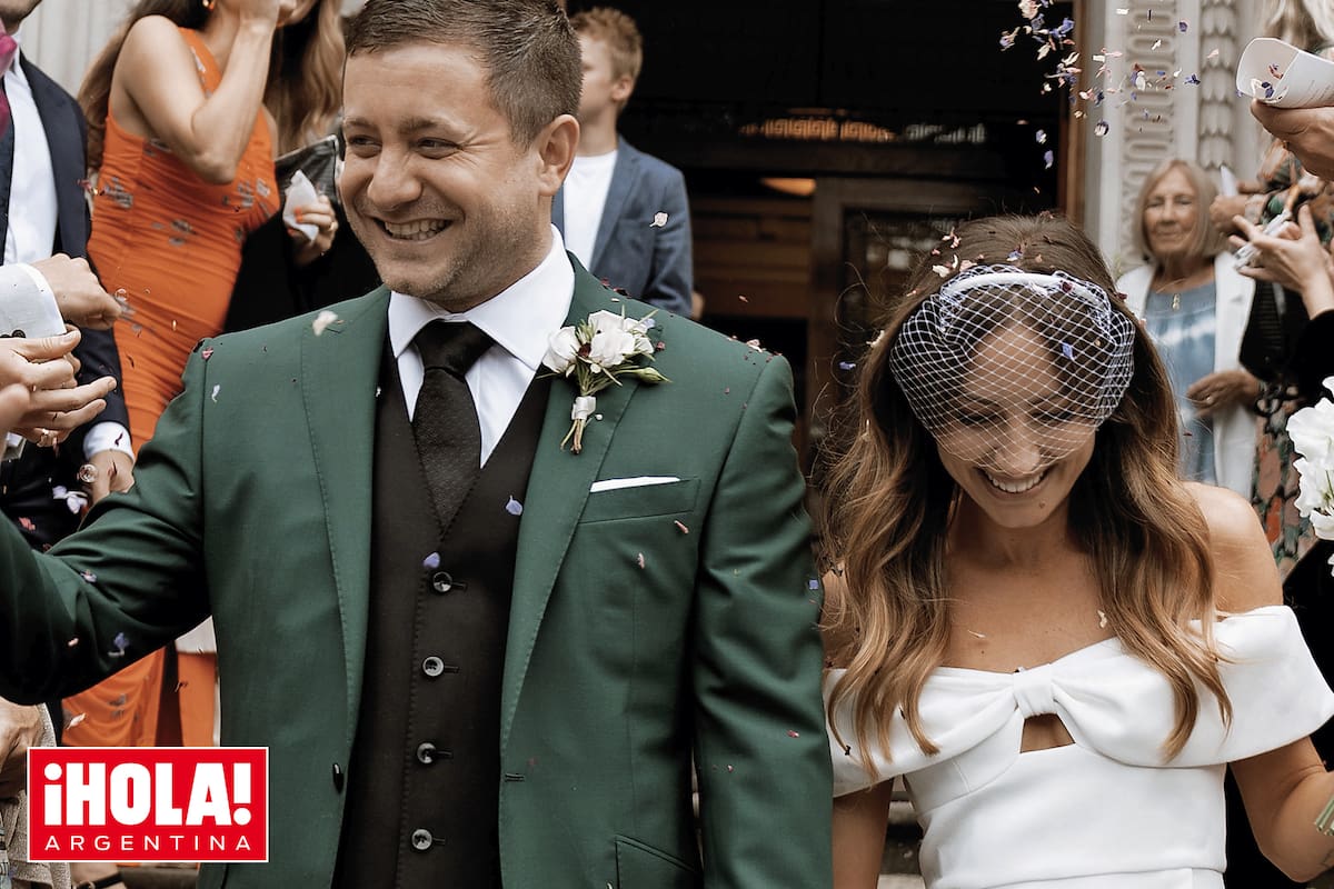 Después de dos años de un noviazgo low profile, sellaron su amor en una ceremonia con mucho rock and roll