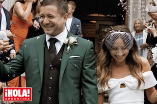 Son hijos de dos leyendas del rock y se casaron en una fabulosa boda: las fotos y todos los detalles