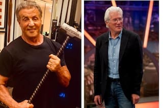 La pelea entre Stallone y Gere que terminó con la salida de uno de ellos: “Me tiró aceite y me clavó las uñas”