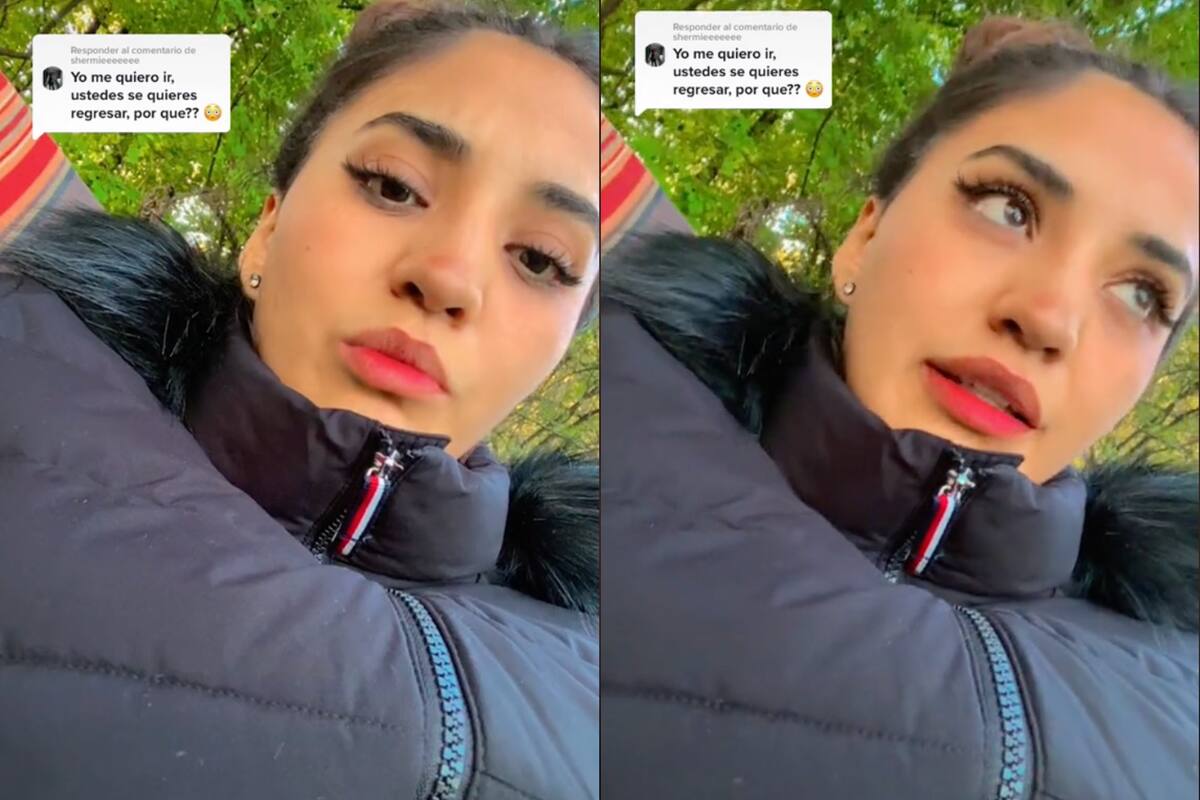 Después de experimentar el sueño americano, una tiktoker dijo por qué quiere regresar a su ciudad natal