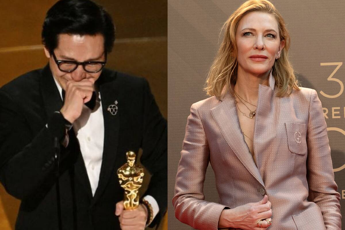 Después de la 95° entrega de los premios Oscar, el consagrado como Mejor Actor de Reparto, Ke Huy Quan (izq.) reveló el consejo que le dio Cate Blanchett