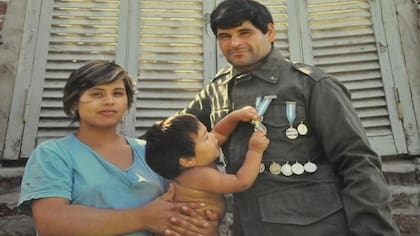 Después de la guerra, Poltronieri se casó y tuvo a sus cuatro hijos, que ahora ya son adultos