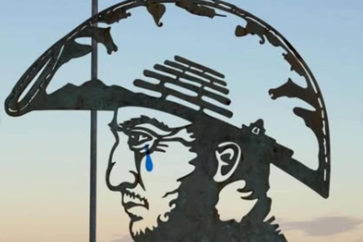 Después de la polémica por el sable corvo: intervinieron una figura de San Martín en San Lorenzo .