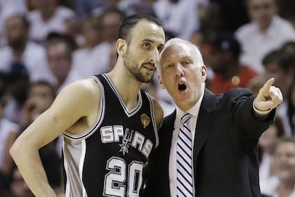 Después de la serie con Golden State, Popovich lo empezó a presionar para que siguiera.