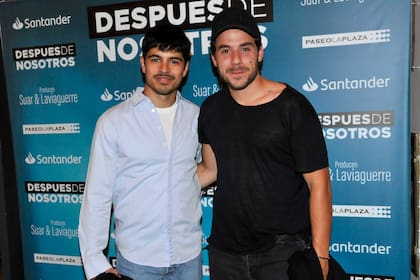 Fernado Dente y su pareja en la función de anoche