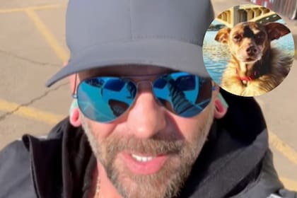 Después de ocho años, su perro Damian, un pinscher miniatura que había desaparecido en 2017, había sido encontrado en Oklahoma City. Foto: @paulguilbeault