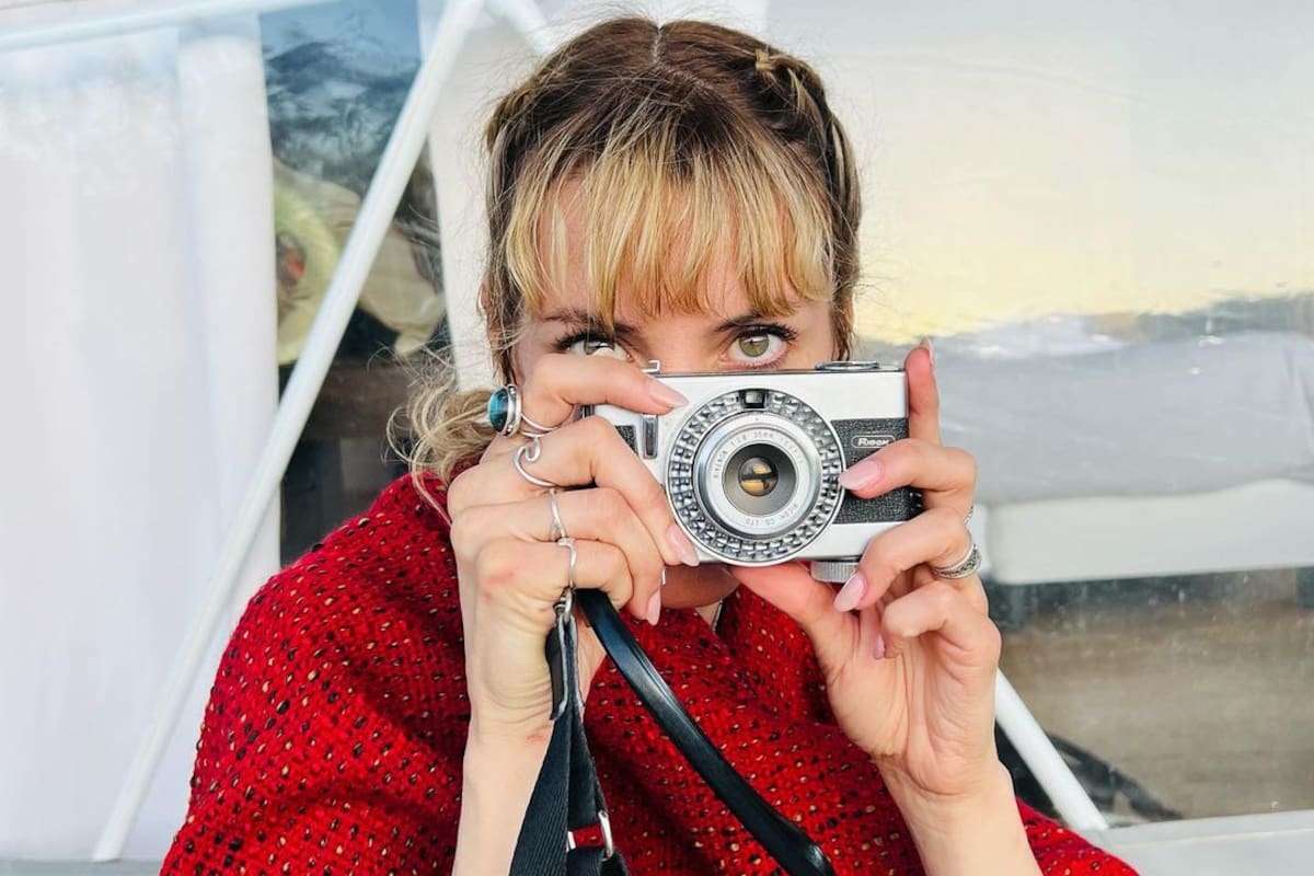 Después de pasear por Buenos Aires, la actriz Maggie Civantos viajó a Mendoza