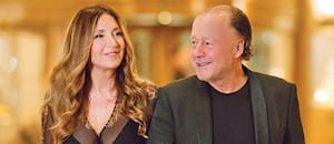 Junto a su marido Enrique Piñeyro, Carla Calabrese celebró los 20 años de su compañía teatral con una fabulosa fiesta
