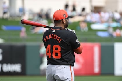 Después de su paso por las Grandes Ligas, Sandoval jugó en la Liga Mexicana y fue seleccionado para Baseball United, la primera liga profesional de béisbol en Medio Oriente