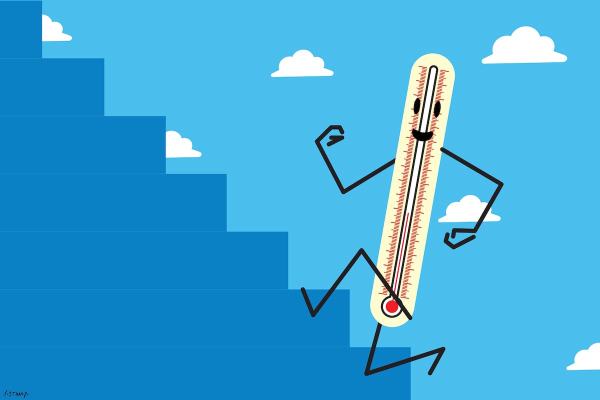 Después de un comienzo de semana con frío intenso, suben las temperaturas a partir del jueves hasta llegar a máximas de 22°C
