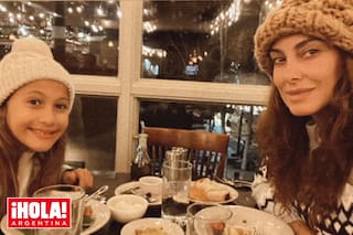 Diego Torres y Débora Bello comparten días de esquí en Aspen junto a su hija
