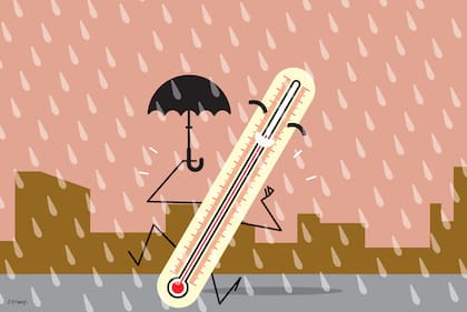 Después de una semana con mucho calor, el sábado llega el alivio con lluvias y un importante descenso de la temperatura