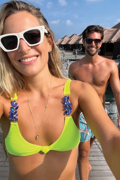 Después de unas breves vacaciones en Punta del Este, donde se reencontraron con amigos y familiares, la pareja organizó su primer gran viaje de casados.