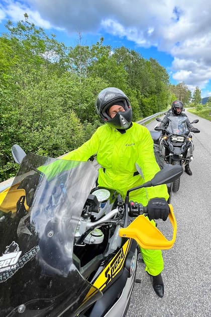 "Después del Cañón del Colorado, este el mejor viaje en moto que hice".