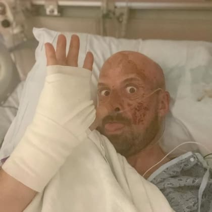Después del terrible accidente que sufrió, Goodwin agradece las muestras de afecto y el amor recibido