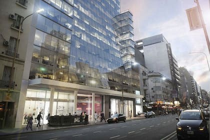 Después: El edificio que le dejará la entrada por Paraná a Campanella