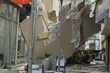 Destrozos en Chubut por un temporal de viento