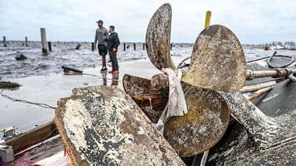 Destrozos provocados por el huracán Ian en Florida