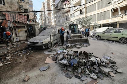 Destrucción en Beirut. Los ataques de Israel y EE.UU. dejaron 2300 muertos en la región.