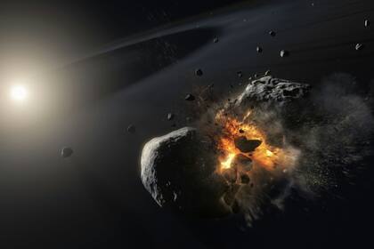 Destruir el asteroide podría ser menos peligroso que intentar cambiar su trayectoria (Unsplash/NASA Hubble Space Telescope)