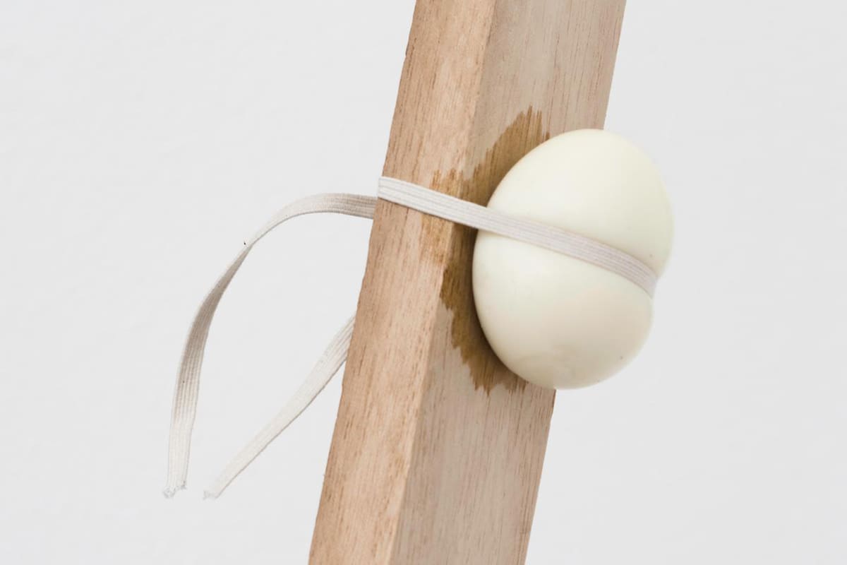 Detalle de "Ágape", de la argentina Jimena Croceri, en la feria Arco Madrid; una obra que ya se había exhibido en arteBA 2018