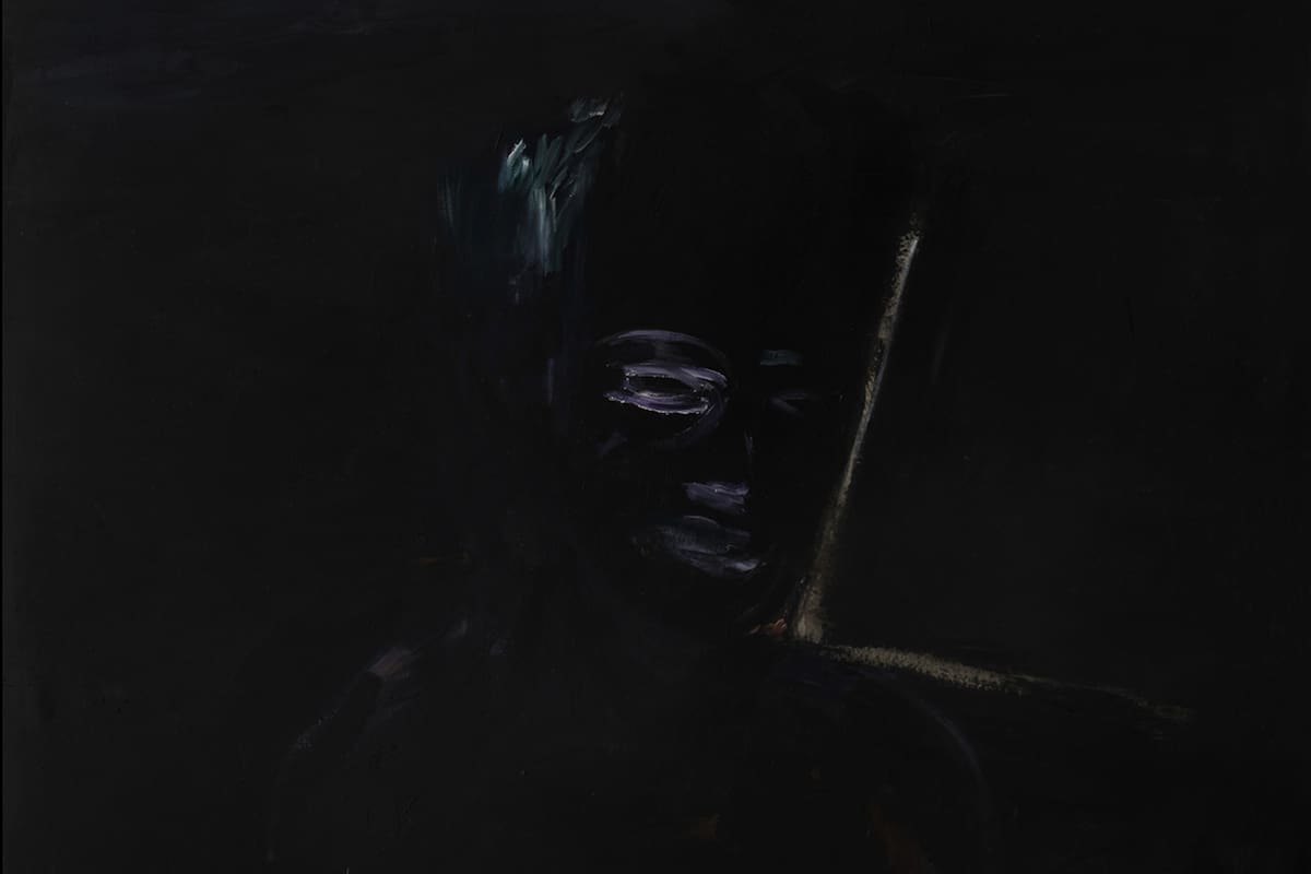 Detalle de "Autorretrato", de Juan José Cambre