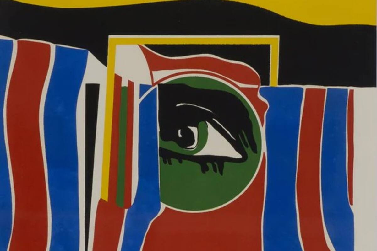 Detalle de Composición III, de Carlos Vergara