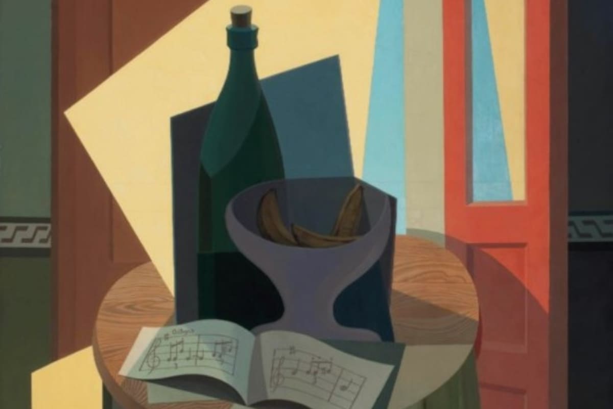 Detalle de "Concierto" (1941), de Emilio Pettoruti, vendida en Christie’s (NY) en mayo de 2012 por 794.500 dólares