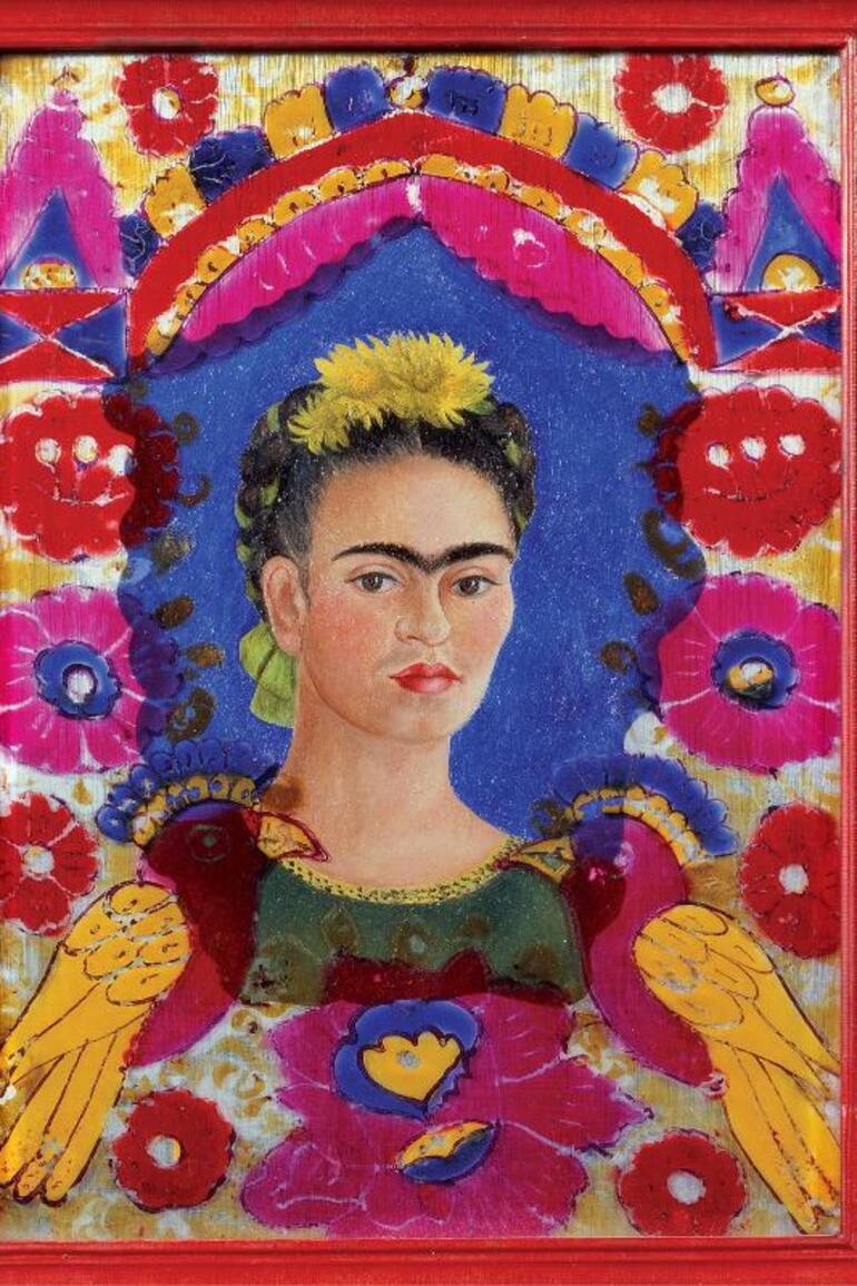Detalle de El marco (1938), la obra que le compró el Pompidou tras su muestra en París, en 1939