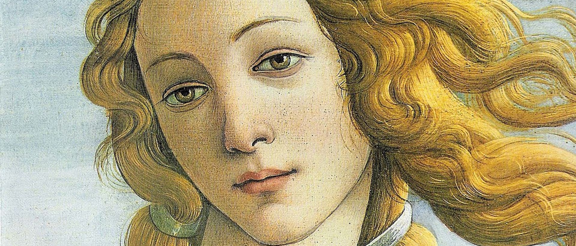 Detalle de El nacimiento de Venus