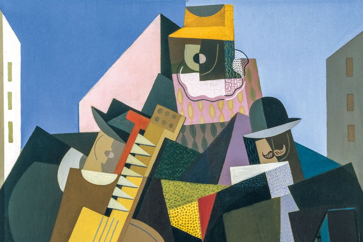 Detalle de "La canción del pueblo" (1927), de Emilio Pettoruti, una de las obras que enviará Malba a Qatar