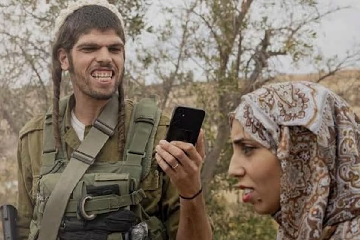 Detalle de la fotografía de la polémica: Israel acusa de manipulación a L'Espresso por portada que documenta abusos contra palestinos