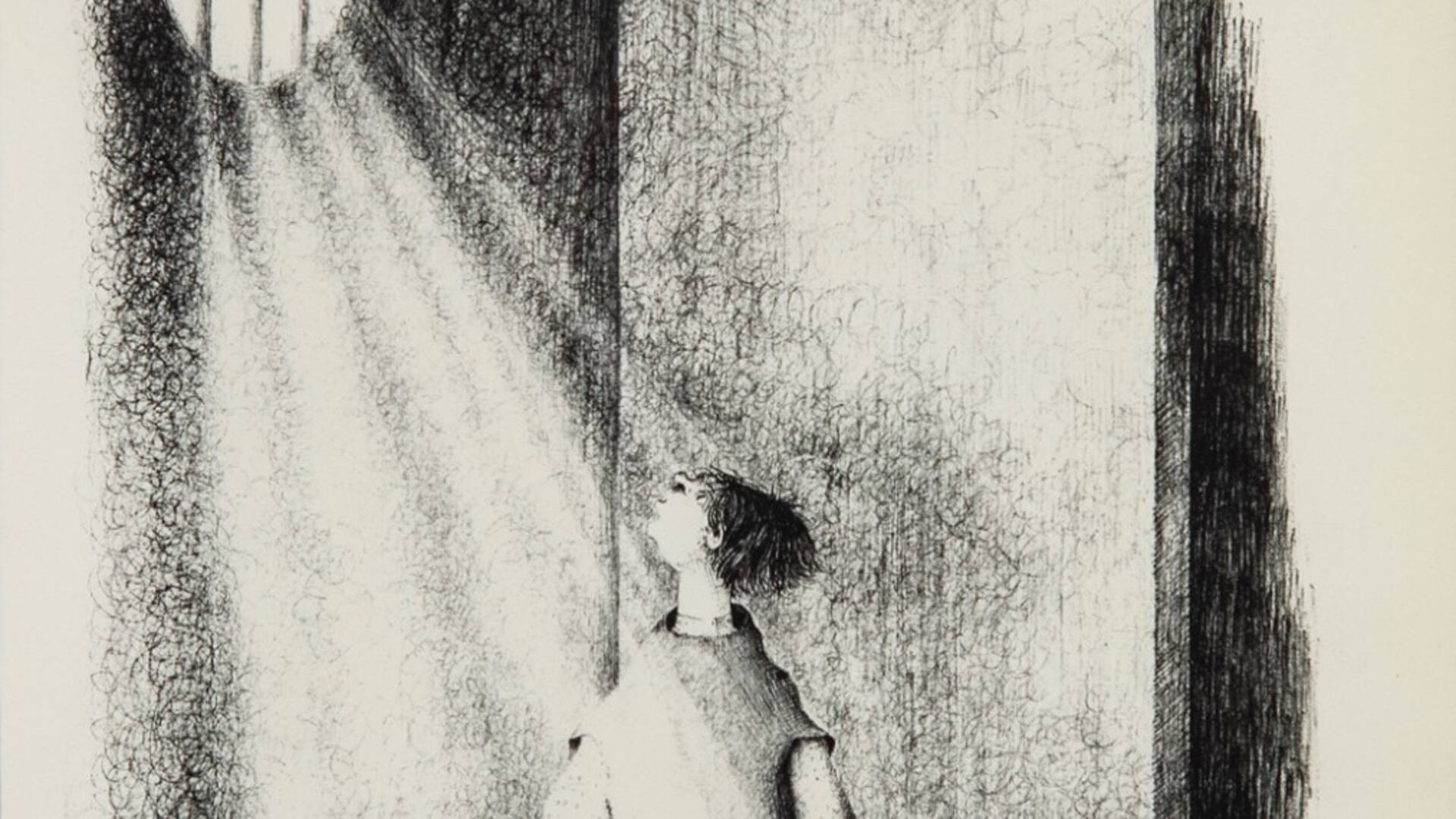 Detalle de La luz y la voz (1963)