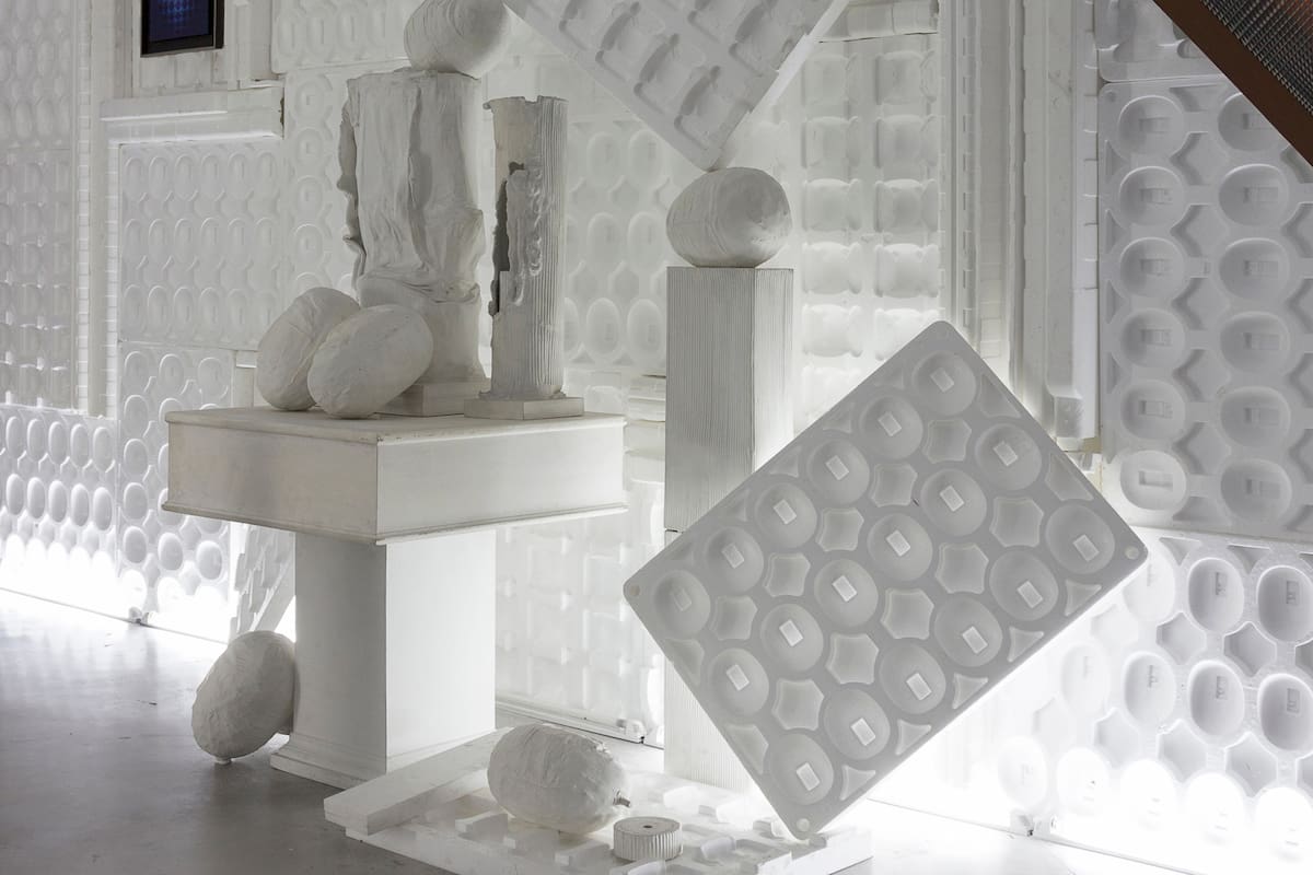 Detalle de la muestra de Diego Bianchi en el Museo de Arte Moderno de Buenos Aires