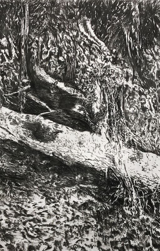 Detalle de la obra exhibida en la última edición de ARCO