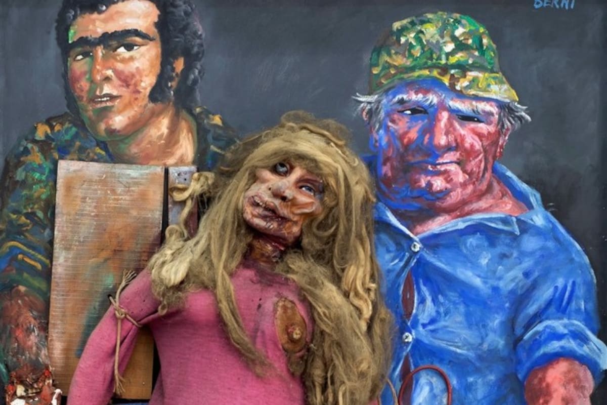 Detalle de "La Torturada" (1976), de Antonio Berni