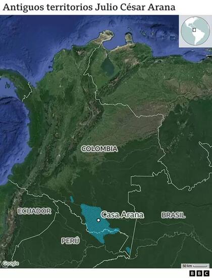 Detalle de la ubicación de los terrenos