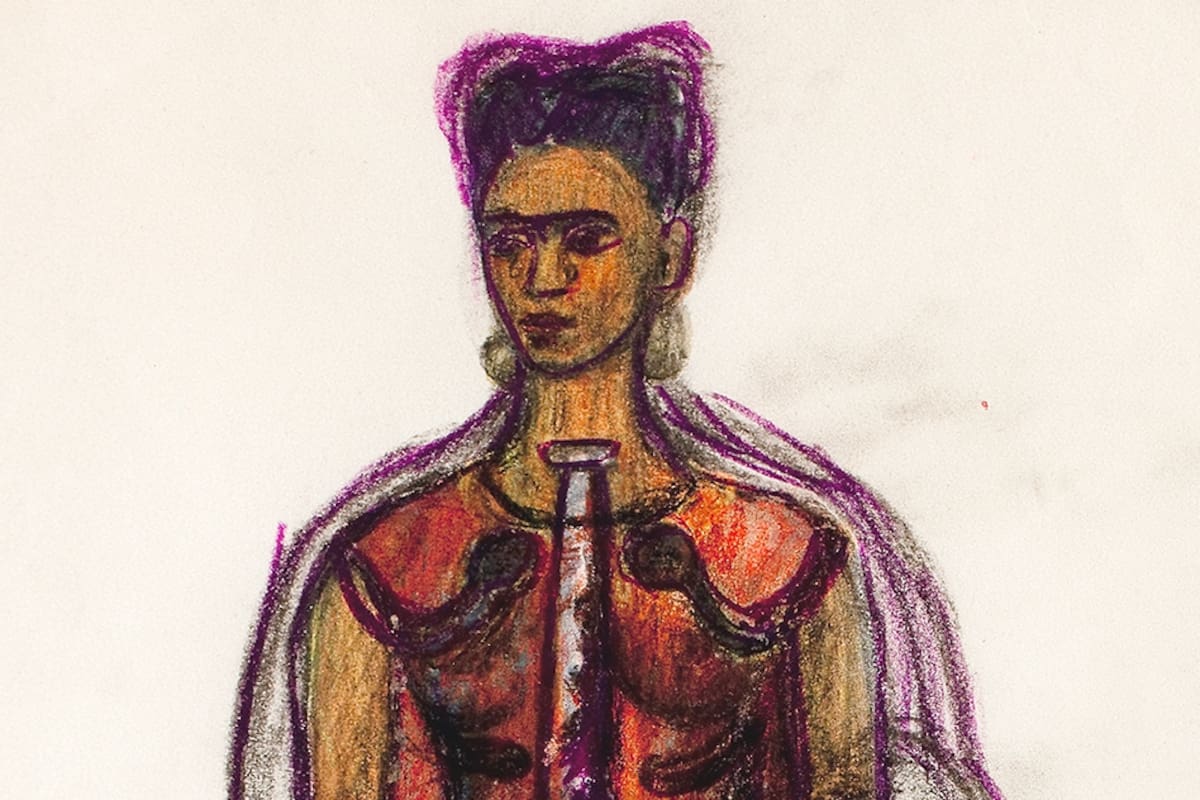 Detalle de "Las apariencias engañan", de Frida Kahlo