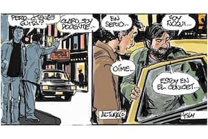 Detalle de las viñetas de la tira de Horacio Altuna que desataron la polémica