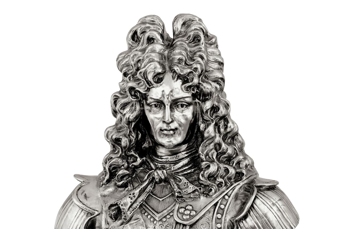 Detalle de "Louis XIV" (1986), de Jeff Koons