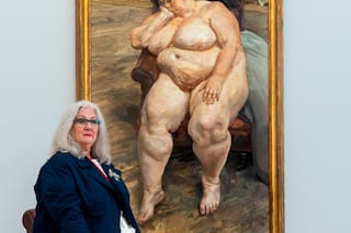 "La Venus de Londres” se reencuentra con su otro yo pintado por Lucien Freud "como si fuera carne"