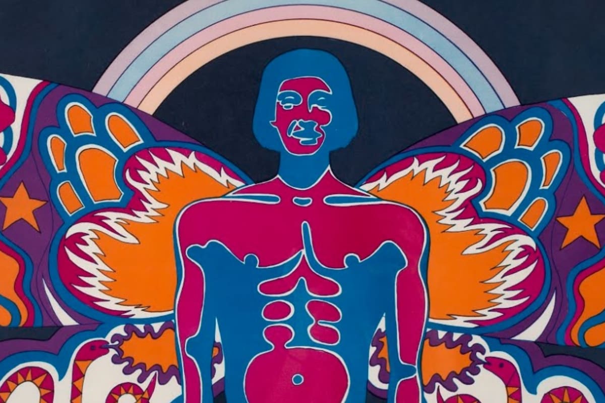 Detalle de un afiche diseñado por Edgardo Giménez en la página dedicada al Museo de Arte Moderno de Buenos Aires en Google Arts & Culture